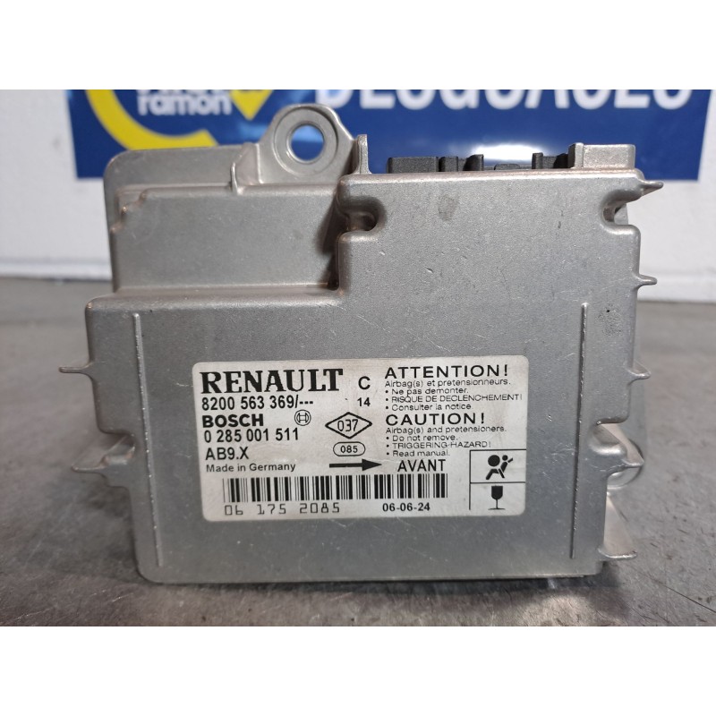 Recambio de centralita airbag para renault clio iii authentique | 01.07 - 12.10 authentique | 01.07 - 12.10 referencia OEM IAM 0