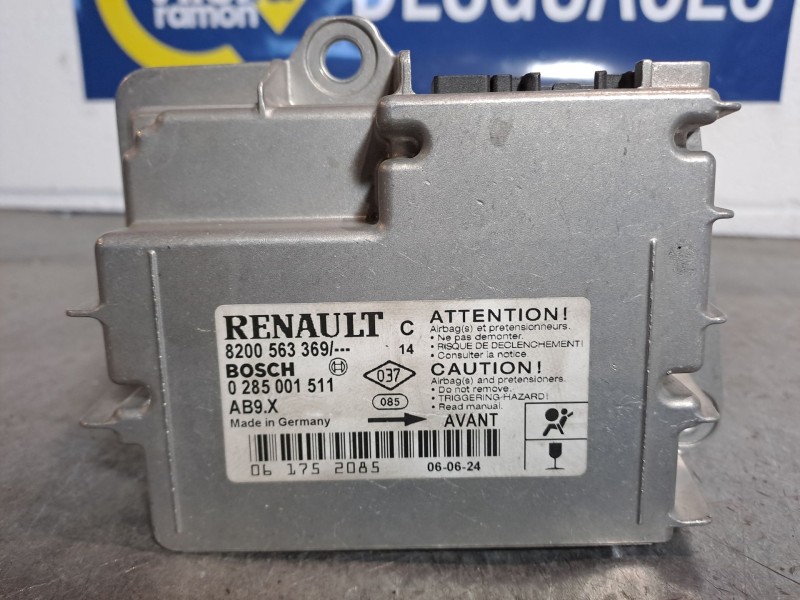 Recambio de centralita airbag para renault clio iii authentique | 01.07 - 12.10 authentique | 01.07 - 12.10 referencia OEM IAM 0