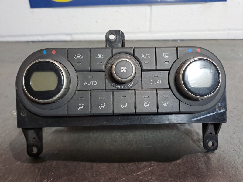 Recambio de mando climatizador para nissan qashqai 2.0 dci acenta 4x2 referencia OEM IAM 27500JD45A   Recambio de mando climatizador para nissan qashqai 2.0 dci acenta 4x2 referencia OEM IAM 27500JD45A