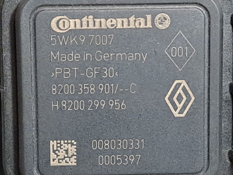 Recambio de caudalimetro para renault clio iii authentique | 01.07 - 12.10 authentique | 01.07 - 12.10 referencia OEM IAM 5WK970