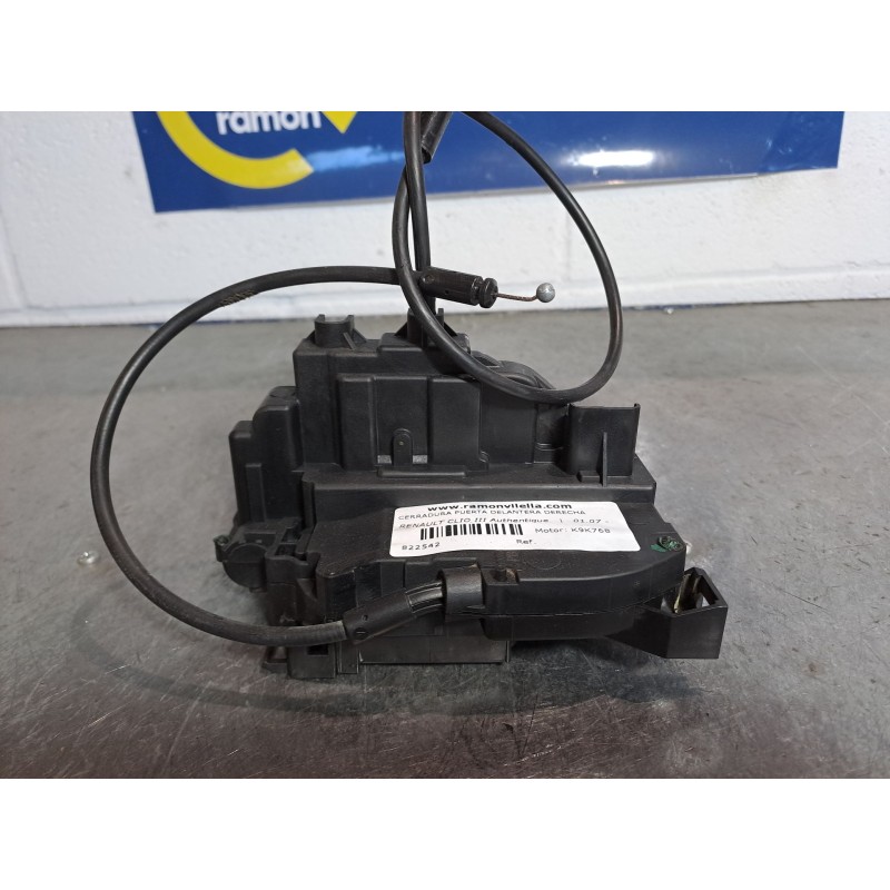 Recambio de cerradura puerta delantera derecha para renault clio iii authentique | 01.07 - 12.10 authentique | 01.07 - 12.10 ref