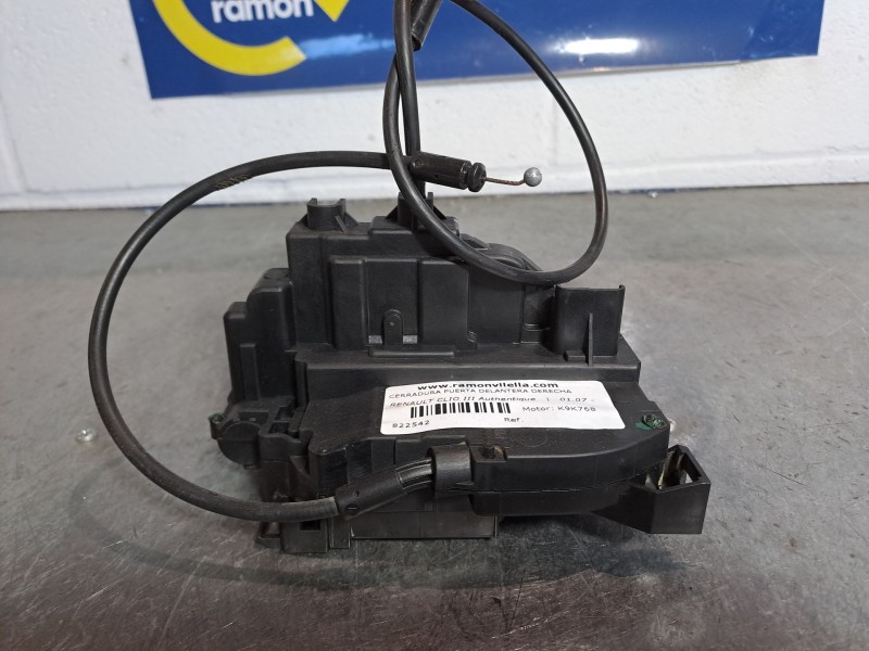 Recambio de cerradura puerta delantera derecha para renault clio iii authentique | 01.07 - 12.10 authentique | 01.07 - 12.10 ref