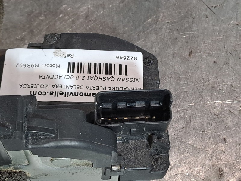 Recambio de cerradura puerta delantera izquierda para nissan qashqai 2.0 dci acenta 4x2 referencia OEM IAM    Recambio de cerradura puerta delantera izquierda para nissan qashqai 2.0 dci acenta 4x2 referencia OEM IAM