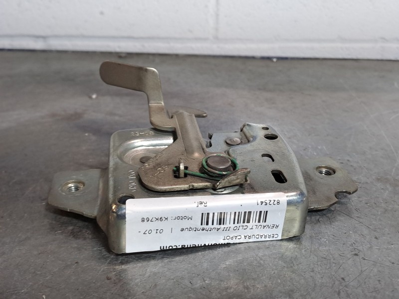 Recambio de cerradura capot para renault clio iii authentique | 01.07 - 12.10 authentique | 01.07 - 12.10 referencia OEM IAM   