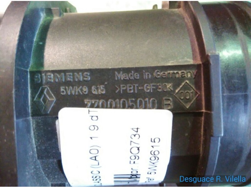 Recambio de caudalimetro para renault megane i classic (la0) 1.9 dti alize | 06.97 - 12.01 1.9 dti alize | 06.97 - 12.01 referen