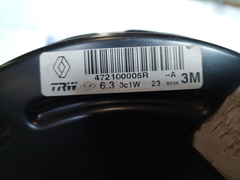 Recambio de servofreno para renault megane iii berlina 5 p  | 0.08 - ...  | 0.08 - ... referencia OEM IAM 472100005R  