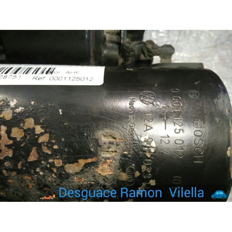 Recambio de motor arranque para skoda octavia berlina (1u2) 1.9 tdi slx (81kw) | 02.98 - 12.98 1.9 tdi slx (81kw) | 02.98 - 12.9