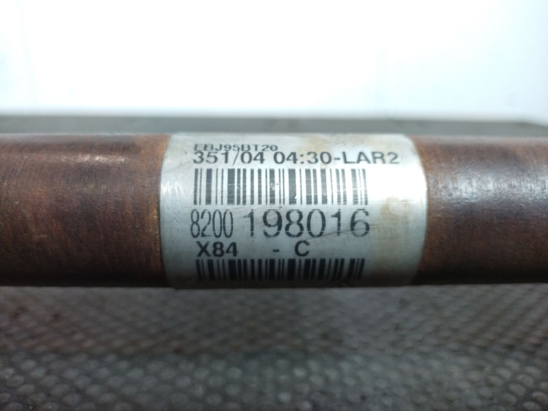 Recambio de transmision delantera izquierda para renault scenic ii 1.9 dci diesel referencia OEM IAM 8200198016  