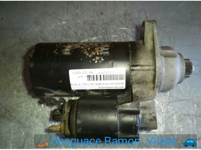 Recambio de motor arranque para skoda octavia berlina (1u2) 1.9 tdi slx (81kw) | 02.98 - 12.98 1.9 tdi slx (81kw) | 02.98 - 12.9