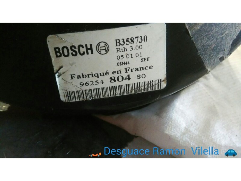 Recambio de servofreno para citroen saxo 1.5 d sx | 07.96 - 12.99 1.5 d sx | 07.96 - 12.99 referencia OEM IAM B358730 9625480480
