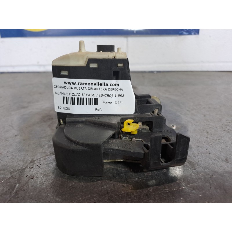 Recambio de cerradura puerta delantera derecha para renault clio ii fase i (b/cbo) 1.2 referencia OEM IAM   