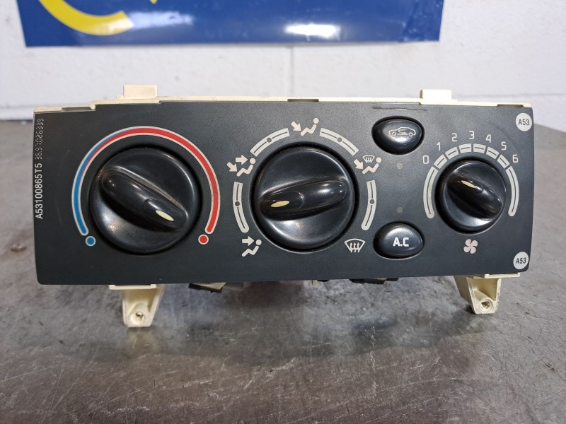 Recambio de mando calefaccion aire acondicionado para renault megane scenic alize 1.9dt referencia OEM IAM 651947U 100886 
