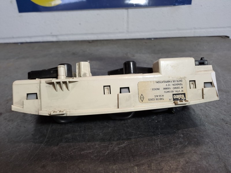 Recambio de mando calefaccion aire acondicionado para renault megane scenic alize 1.9dt referencia OEM IAM 651947U 100886 