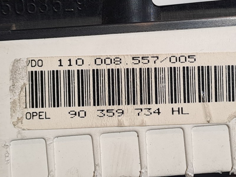 Recambio de cuadro instrumentos para opel astra f caravan 1.6 cat referencia OEM IAM 90359734HL 110008557005 