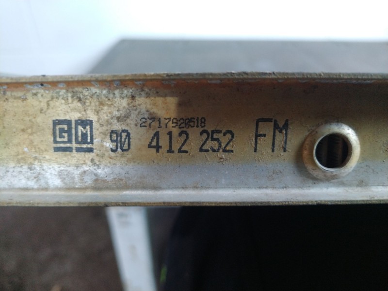 Recambio de radiador agua para opel astra f caravan 1.6 cat referencia OEM IAM   