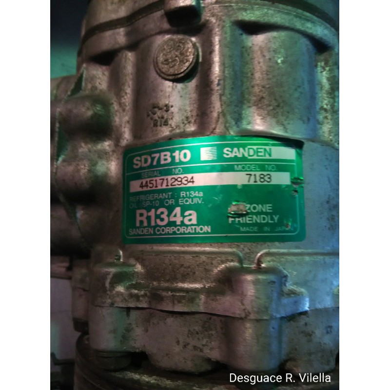 Recambio de compresor aire acondicionado para fiat seicento (187) l.e. michael schumacher wm 2000 | 10.00 - 12.02 l.e. michael s