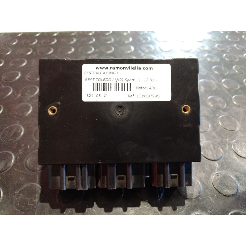 Recambio de centralita cierre para seat toledo (1m2) sport | 12.01 - 12.04 sport | 12.01 - 12.04 referencia OEM IAM 1J0959799S  