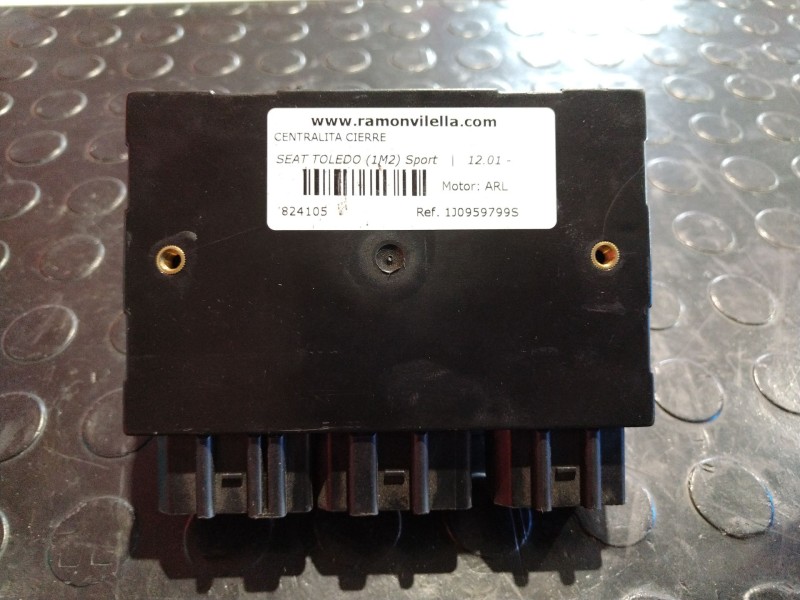 Recambio de centralita cierre para seat toledo (1m2) sport | 12.01 - 12.04 sport | 12.01 - 12.04 referencia OEM IAM 1J0959799S  