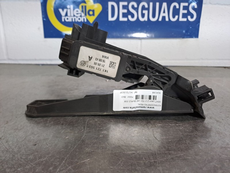 Recambio de potenciometro pedal para seat leon 2.0 tdi 140 style referencia OEM IAM 1K1721503P  