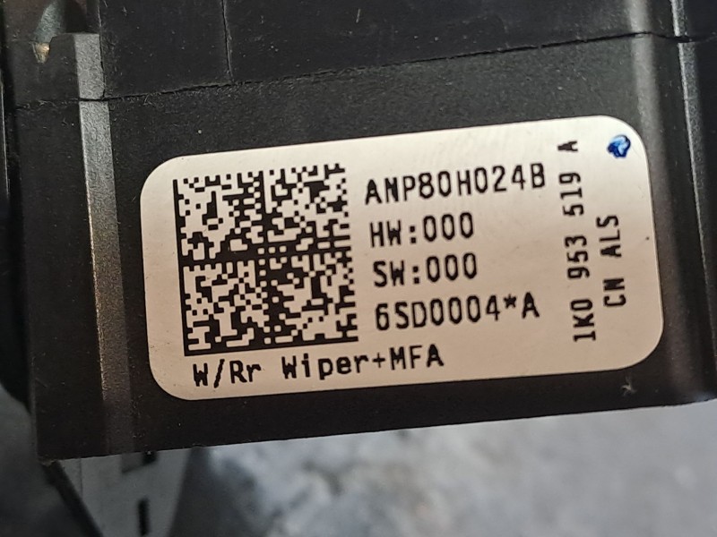 Recambio de mando limpia para seat leon 2.0 tdi 140 style referencia OEM IAM 1K0953519A  