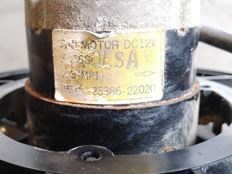Recambio de electroventilador para hyundai accent (x3) referencia OEM IAM 2538622020   Recambio de electroventilador para hyundai accent (x3) referencia OEM IAM 2538622020
