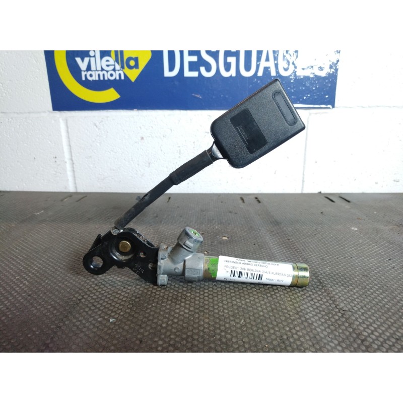 Recambio de pretensor airbag derecho para peugeot 306 berlina 3/4/5 puertas (s2) 2.0 hdi cat | 0.97 - ... 2.0 hdi cat | 0.97 - .