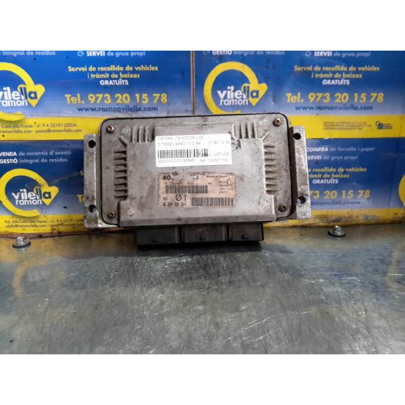 Recambio de centralita motor uce para citroen saxo 1.5 d sx | 07.96 - 12.99 1.5 d sx | 07.96 - 12.99 referencia OEM IAM 02810018
