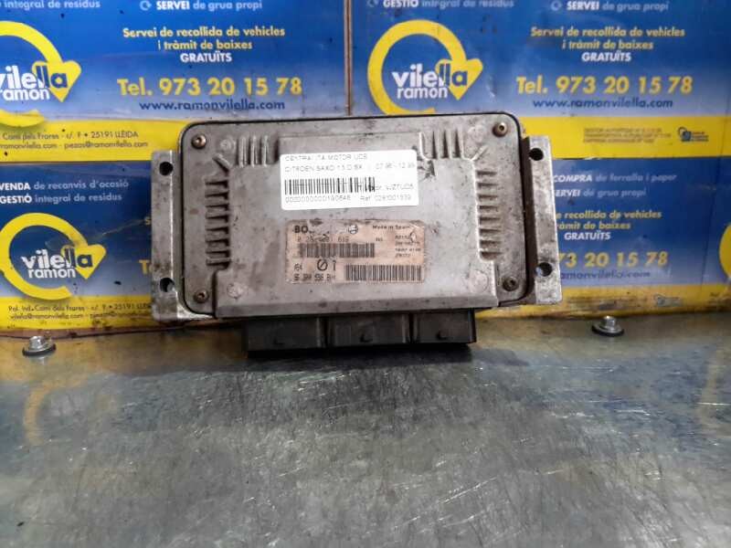 Recambio de centralita motor uce para citroen saxo 1.5 d sx | 07.96 - 12.99 1.5 d sx | 07.96 - 12.99 referencia OEM IAM 02810018