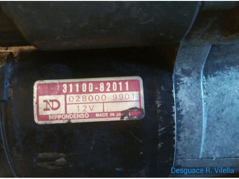 Recambio de motor arranque para suzuki swift sf berlina (ea) gti | 10.88 - 12.96 gti | 10.88 - 12.96 referencia OEM IAM 31100820