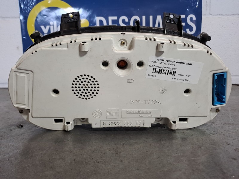 Recambio de cuadro instrumentos para seat arosa (6h1) 1.0 referencia OEM IAM 6H0919860I 0263601001  Recambio de cuadro instrumentos para seat arosa (6h1) 1.0 referencia OEM IAM 6H0919860I 0263601001