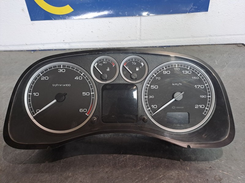 Recambio de cuadro instrumentos para peugeot 307 (s1) 2.0 hdi fap cat referencia OEM IAM P9651299680E NS5675212R 