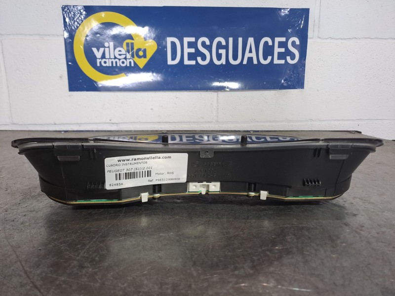 Recambio de cuadro instrumentos para peugeot 307 (s1) 2.0 hdi fap cat referencia OEM IAM P9651299680E NS5675212R 