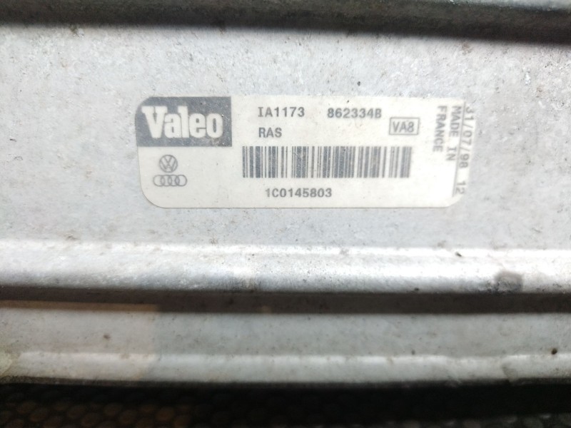 Recambio de intercooler para volkswagen new beetle (9c1/1c1)  | 0.99 - ...  | 0.99 - ... referencia OEM IAM   