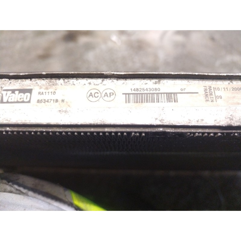 Recambio de radiador agua para peugeot 806  | 0.94 - 0.03  | 0.94 - 0.03 referencia OEM IAM   