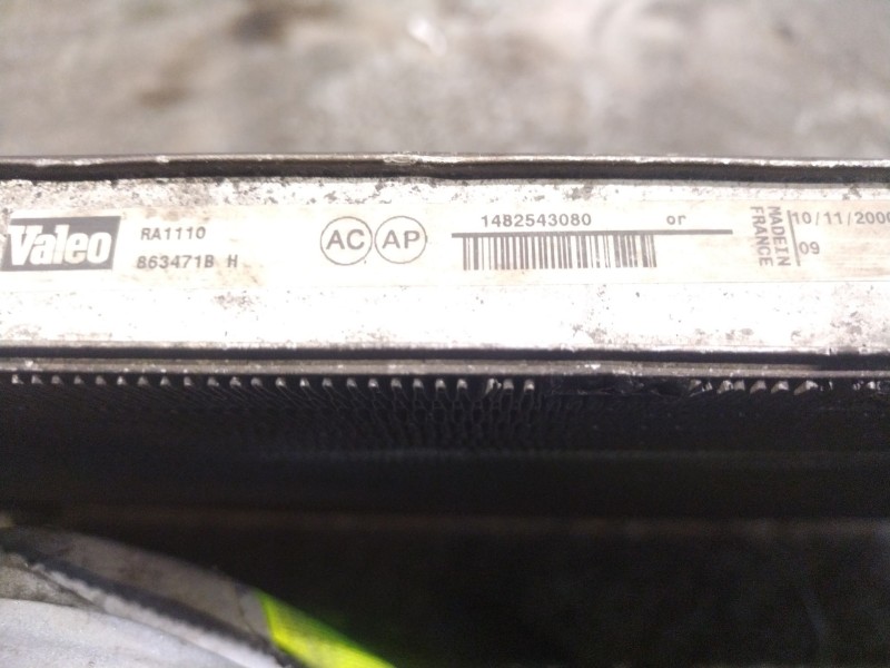 Recambio de radiador agua para peugeot 806  | 0.94 - 0.03  | 0.94 - 0.03 referencia OEM IAM   