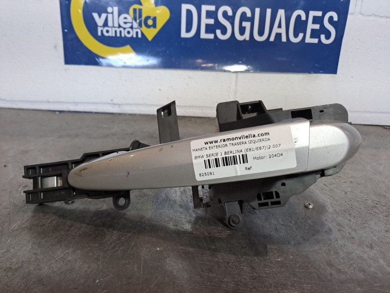 Recambio de maneta exterior trasera izquierda para bmw serie 1 berlina (e81/e87) 118d referencia OEM IAM    Recambio de maneta exterior trasera izquierda para bmw serie 1 berlina (e81/e87) 118d referencia OEM IAM