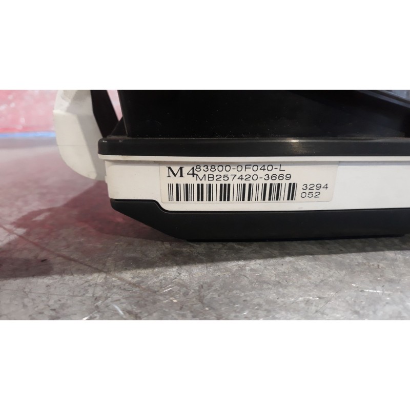 Recambio de cuadro instrumentos para toyota corolla verso (r1) 1.8 luna | 02.04 - 12.09 1.8 luna | 02.04 - 12.09 referencia OEM 