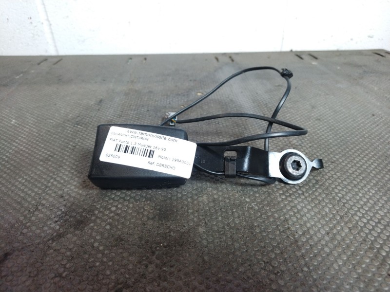 Recambio de enganche cinturon para fiat punto 1.3 multijet 16v 90 dynamic referencia OEM IAM DERECHO   Recambio de enganche cinturon para fiat punto 1.3 multijet 16v 90 dynamic referencia OEM IAM DERECHO