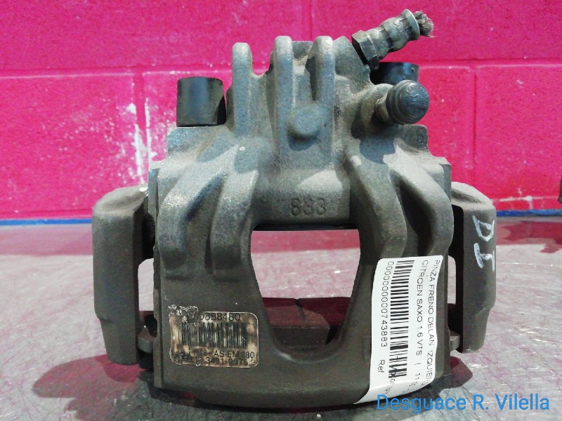 Recambio de pinza freno delan. izquierda para citroen saxo 1.6 vts | 11.00 - 12.03 1.6 vts | 11.00 - 12.03 referencia OEM IAM   