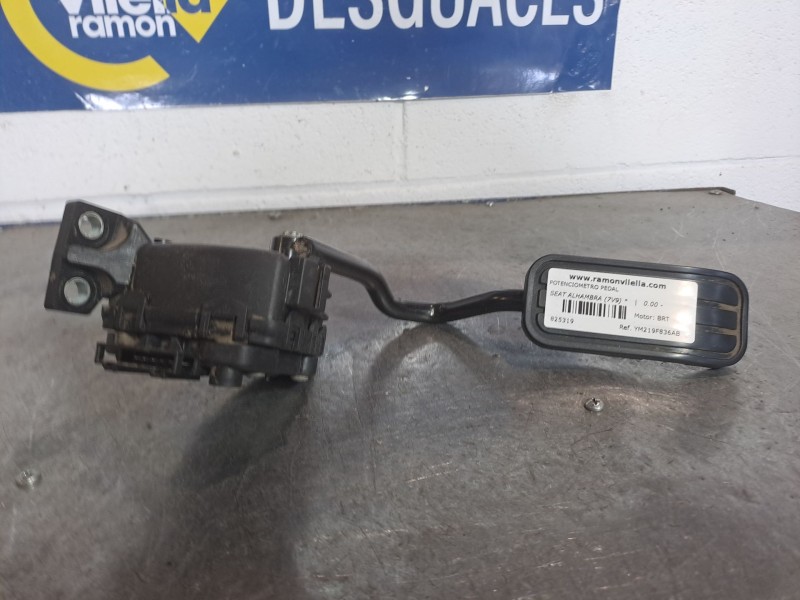 Recambio de potenciometro pedal para seat alhambra (7v9)  | 0.00 - ...  | 0.00 - ... referencia OEM IAM YM219F836AB  