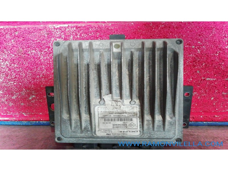 Recambio de centralita motor uce para renault scenic ii 1.5 dci diesel | 0.03 - 0.09 1.5 dci diesel | 0.03 - 0.09 referencia OEM