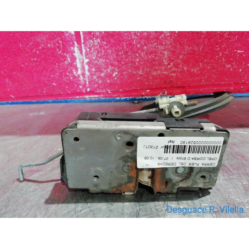 Recambio de cerra. puer. delantero derecha para opel corsa d enjoy | 07.06 - 12.08 enjoy | 07.06 - 12.08 referencia OEM IAM   