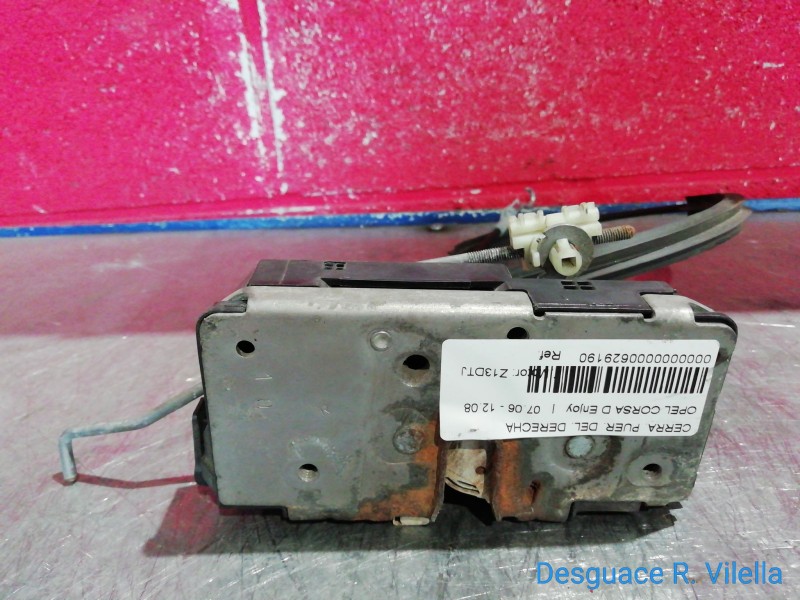 Recambio de cerra. puer. delantero derecha para opel corsa d enjoy | 07.06 - 12.08 enjoy | 07.06 - 12.08 referencia OEM IAM   