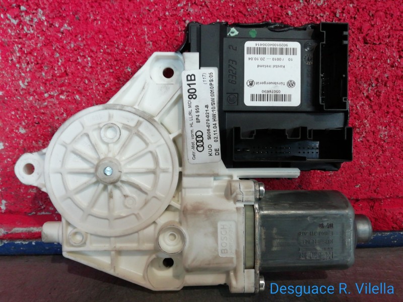 Recambio de motor elevalu. tras. izquierdo para audi a3 sportback (8p) 2.0 tdi ambiente | 09.04 - 12.08 2.0 tdi ambiente | 09.04