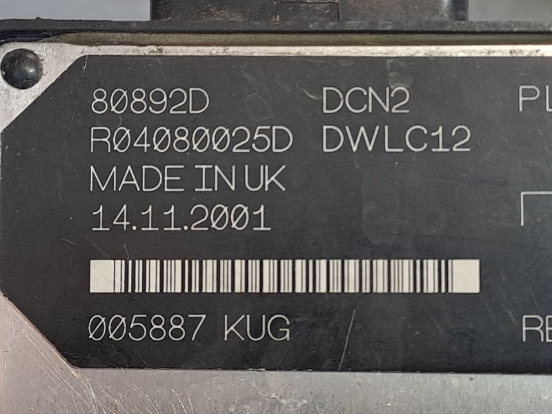 Recambio de centralita motor uce para citroen berlingo referencia OEM IAM 9641390180 9646260180 