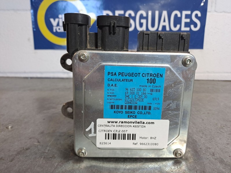 Recambio de centralita direccion asistida para citroen c3 1.4 hdi audace referencia OEM IAM 9662310080  