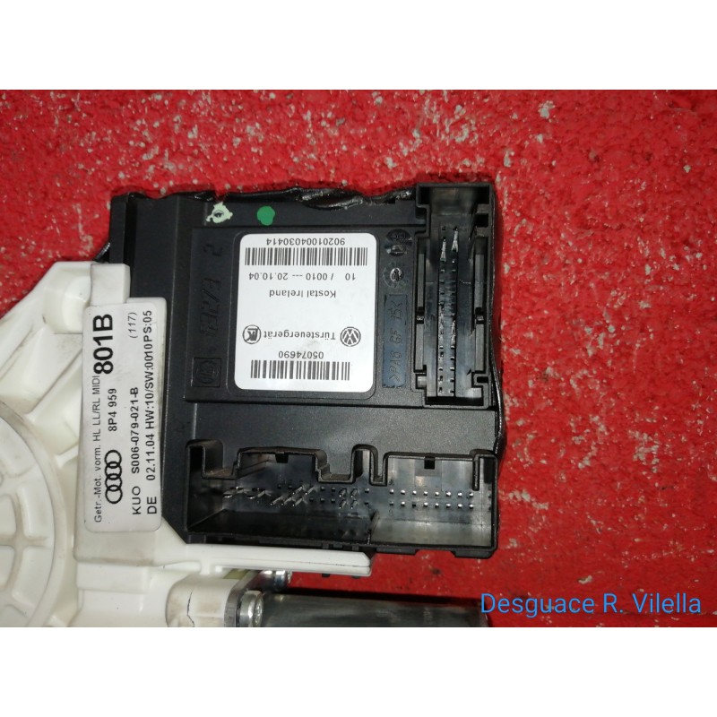 Recambio de motor elevalu. tras. izquierdo para audi a3 sportback (8p) 2.0 tdi ambiente | 09.04 - 12.08 2.0 tdi ambiente | 09.04