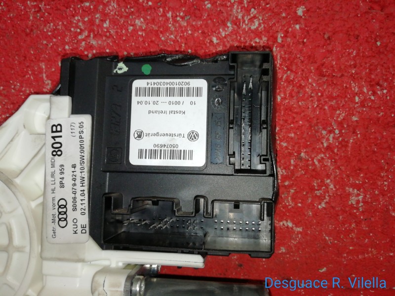 Recambio de motor elevalu. tras. izquierdo para audi a3 sportback (8p) 2.0 tdi ambiente | 09.04 - 12.08 2.0 tdi ambiente | 09.04