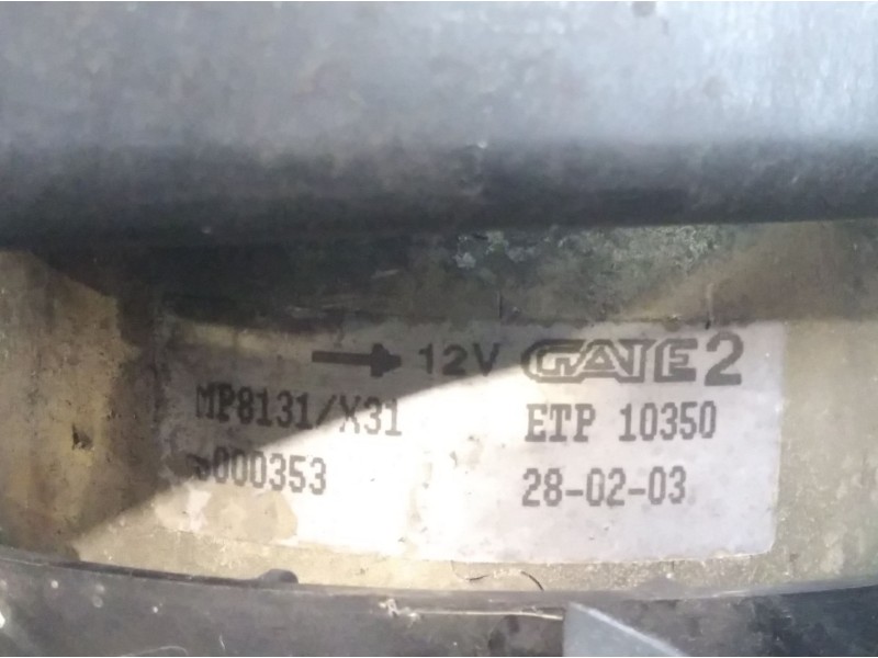 Recambio de electroventilador para nissan primera berl./familiar (p10/w10) 1.6 referencia OEM IAM   