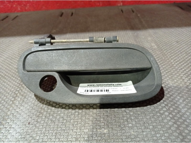Recambio de maneta exterior delantera derecha para volvo v40 familiar 1.9 diesel | 0.95 - 0.05 1.9 diesel | 0.95 - 0.05 referenc